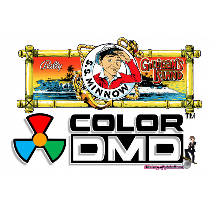Gilligan S Island Colordmd Ministry Of Pinball