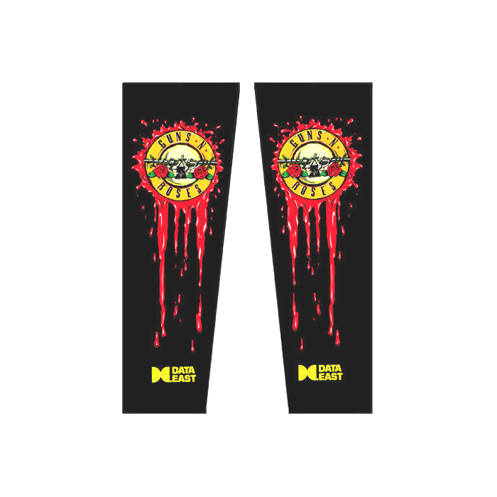 Guns N Roses Backbox Decals Ministry Of Pinball