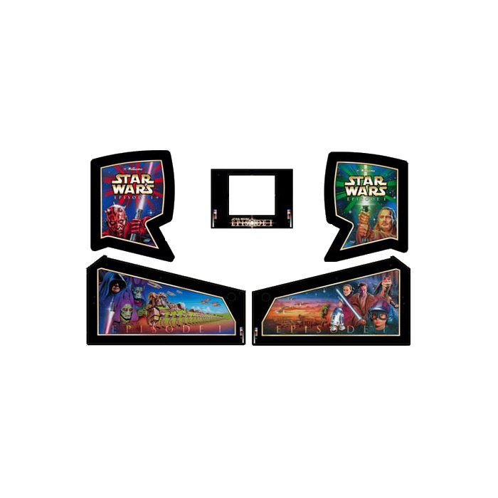 Star Wars Episode 1 Cabinet Decals Next Gen Ministry Of Pinball