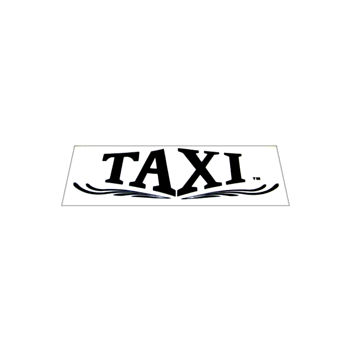Taxi Topper Decal • Ministry of Pinball