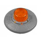 Attack from Mars Mini Saucer Orange