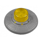 Attack from Mars Mini Saucer Yellow