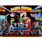 Alien Poker Backglass