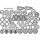 Comet Insert Decals