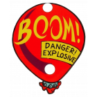 Cirqus Voltaire Boom Balloon Decal