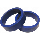 Flipper Rubber 1 1/2" x 1/2" Blue