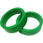 Flipper Rubber 1 1/2" x 1/2" Green