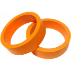 Flipper Rubber 1 1/2" x 1/2" Orange