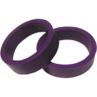 Flipper Rubber 1 1/2" x 1/2" Purple
