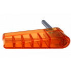 Williams Flipper Transparent Orange Bat