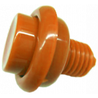 Flipper Button Orange