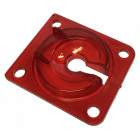 Transparent Red Eject Hole Plastic