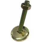 Heavy Duty Leg Leveler With Nut Gold