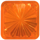 Square 1" Starburst Insert Orange