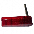 Wizard of Oz Flipper Bat Transparent Red Glitter