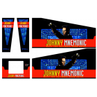 Johnny Mnemonic Cabinet Decals