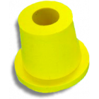 Rubber Sleeve Tapered Yellow