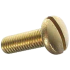 Screw 10-32 x 5/8" Lockbar Brass 