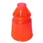 Star Post 1-1/16" Fluorescent Red