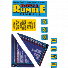 WWF Royal Rumble Apron Decal Set