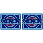 Xenon Spinner Decal Set Laminated