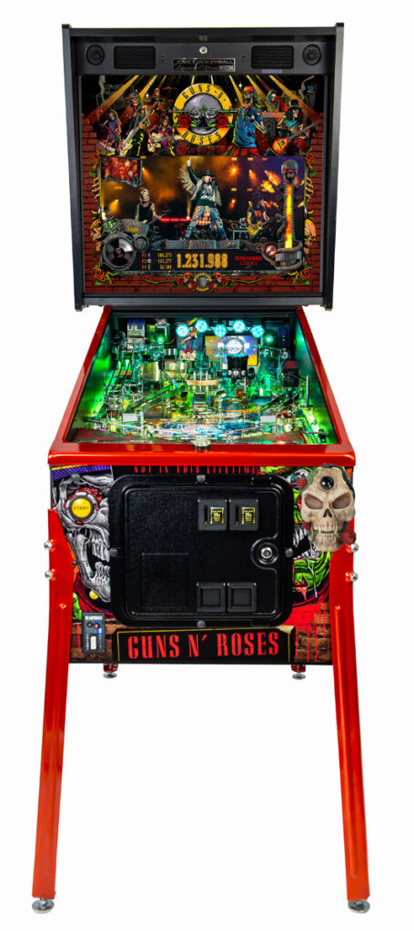 Guns N’ Roses Sculpted Skull Shooter by The Art of Pinball