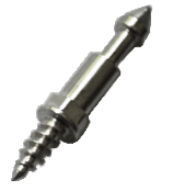 Mini Metal Post/ Wood Screw