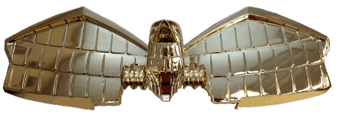 Judge Dredd Eagle Gold Topper 03-8936