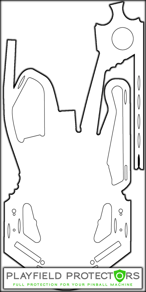 Bride of Pinbot Playfield Protector