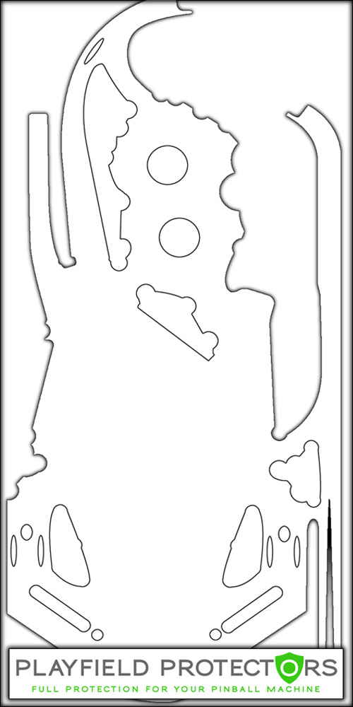 Riverboat Gambler Playfield Protector