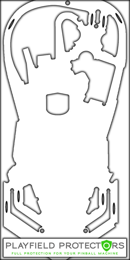 Iron Man Playfield Protector