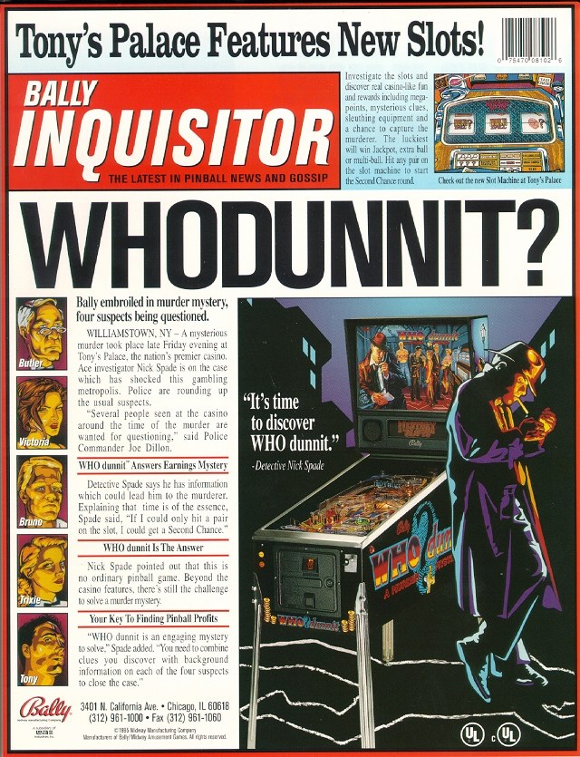 Who Dunnit Flyer