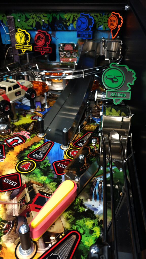 Jurassic Park Hand Sculpted Lit Signs by The Art of Pinball