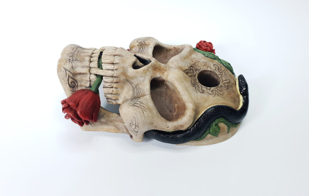 Guns N’ Roses Sculpted Skull Shooter by The Art of Pinball