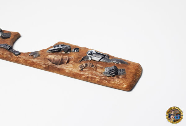 The Mandalorian Sculpted Action Button by The Art of Pinball