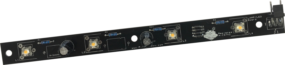 Dr Who Dalek 4 Lamp Board A-15742 - Image 1