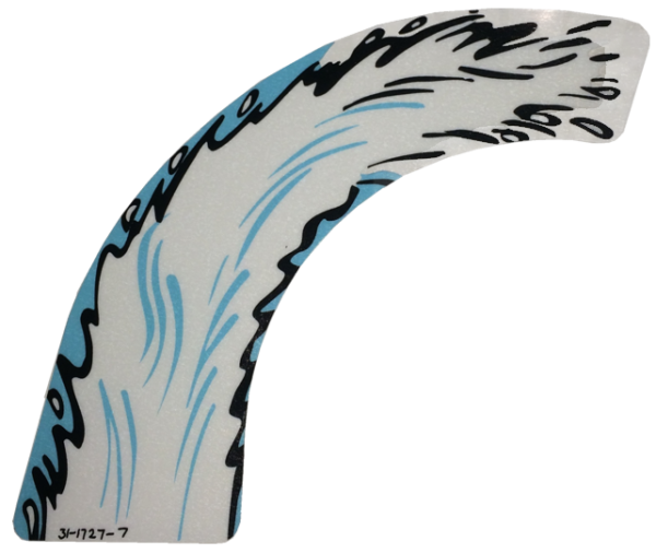 White Water Big Foot Ramp Decal 31-1727-7