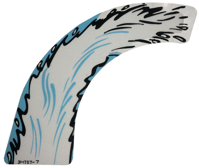 White Water Big Foot Ramp Decal 31-1727-7 - Image 1