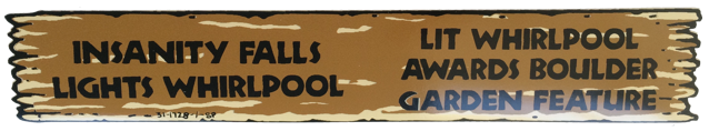 White Water Insanity Falls Decal - Image 1