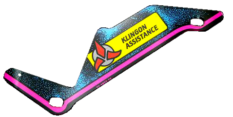 Star Trek TNG Klingon Plastic