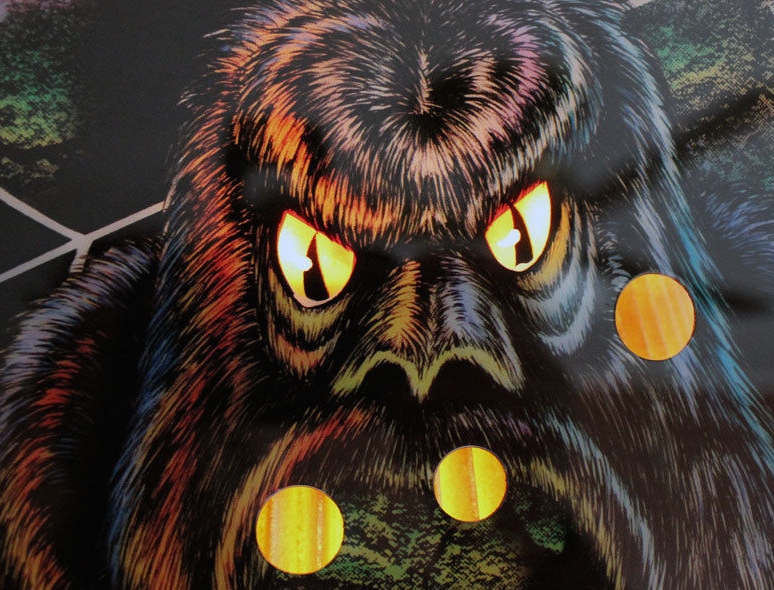 Scared Stiff Backbox Spider Plastic