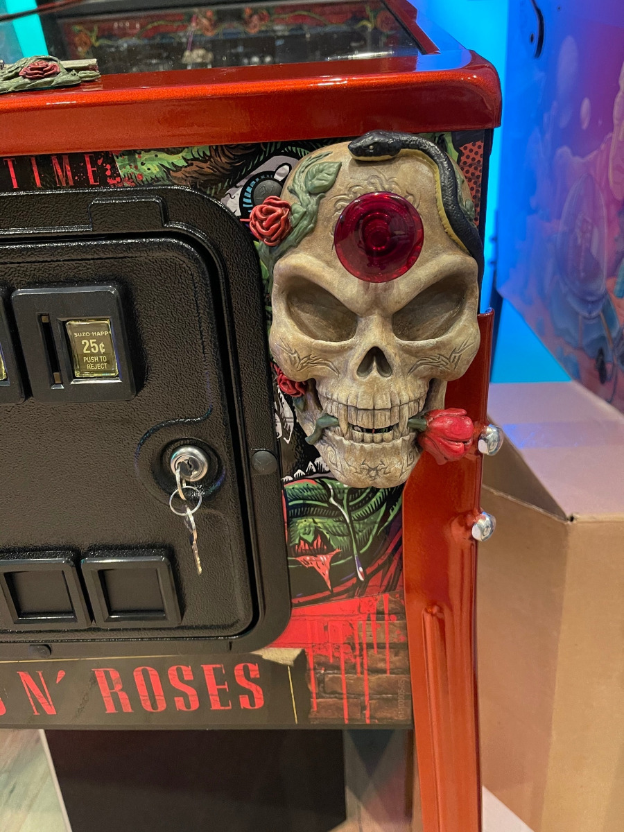 Guns N’ Roses Sculpted Skull Shooter by The Art of Pinball - Image 15