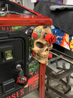 Guns N’ Roses Sculpted Skull Shooter by The Art of Pinball - Image 13