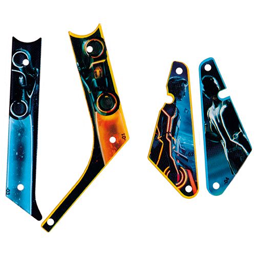Tron: Legacy Slingshot Lane Plastic Set