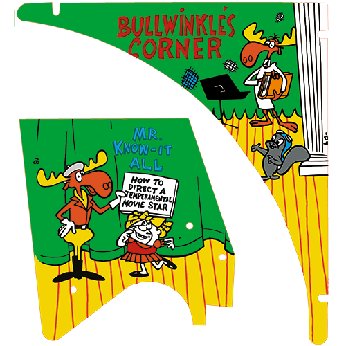 Adventures of Rocky and Bullwinkle and Friends Plastics