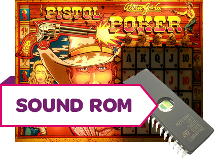 Pistol Poker Sound Rom AROM2