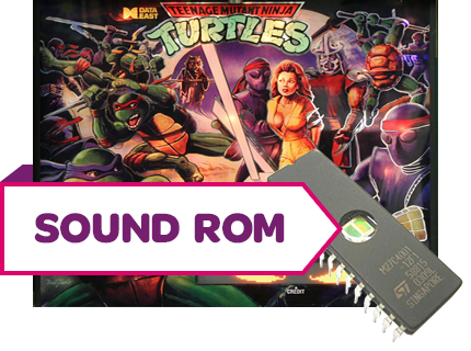 Teenage Mutant Ninja Turtles Sound Rom F4 - Image 1