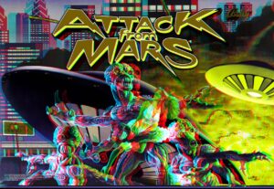 Attack from Mars 3D Translite - Image 4