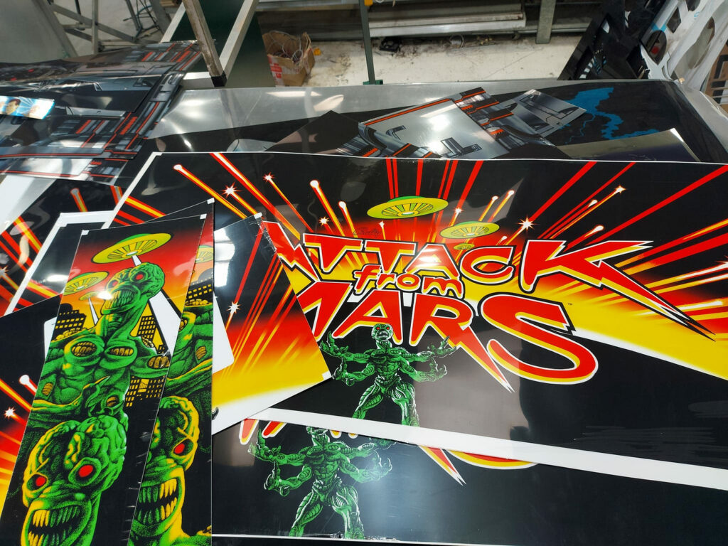 Creature from the Black Lagoon Cabinet Decal Set By Toxic Brain