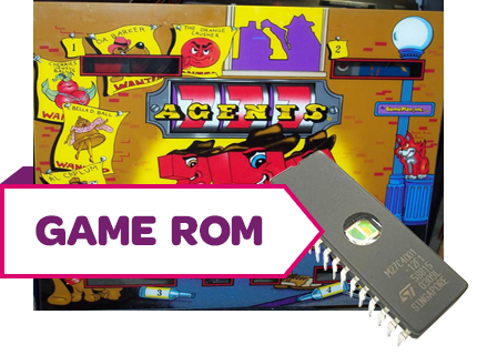 Agents 777 CPU Game Rom B